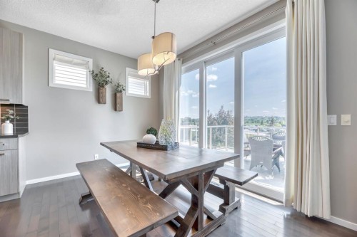 54 Chaparral Valley Square Se, Calgary, AB - Indoor Photo Showing Dining Room