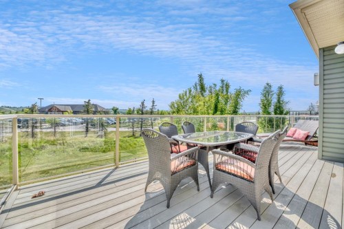 54 Chaparral Valley Square Se, Calgary, AB - Outdoor With Deck Patio Veranda With Exterior