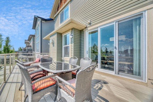 54 Chaparral Valley Square Se, Calgary, AB - Outdoor With Deck Patio Veranda