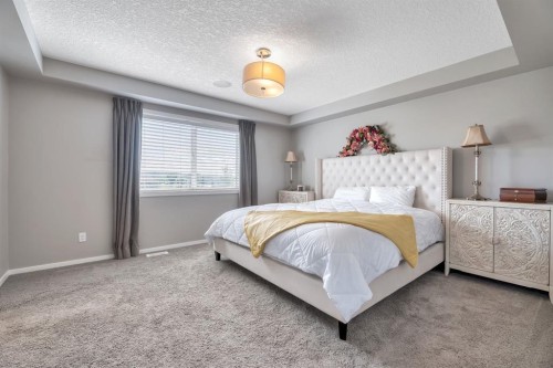 54 Chaparral Valley Square Se, Calgary, AB - Indoor Photo Showing Bedroom