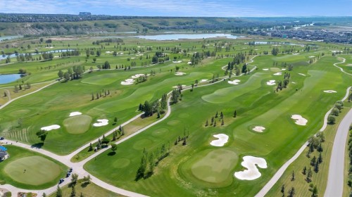 54 Chaparral Valley Square Se, Calgary, AB -  With View