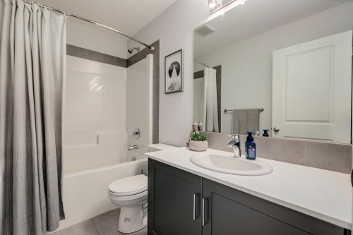 53 Seton Manor Se, Calgary, AB - Indoor Photo Showing Bathroom