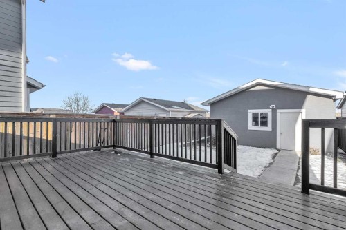 166 Marquis Heights Se, Calgary, AB - Outdoor With Deck Patio Veranda With Exterior