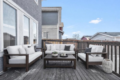 166 Marquis Heights Se, Calgary, AB - Outdoor With Deck Patio Veranda With Exterior