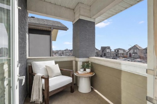 166 Marquis Heights Se, Calgary, AB - Outdoor With Balcony With Exterior