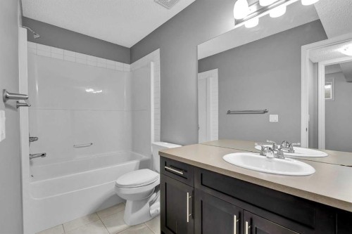 166 Marquis Heights Se, Calgary, AB - Indoor Photo Showing Bathroom
