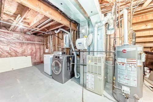 16218 Shawbrooke Road Sw, Calgary, AB - Indoor Photo Showing Basement