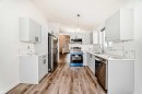 16218 Shawbrooke Road Sw, Calgary, AB  - Indoor Photo Showing Kitchen With Stainless Steel Kitchen 