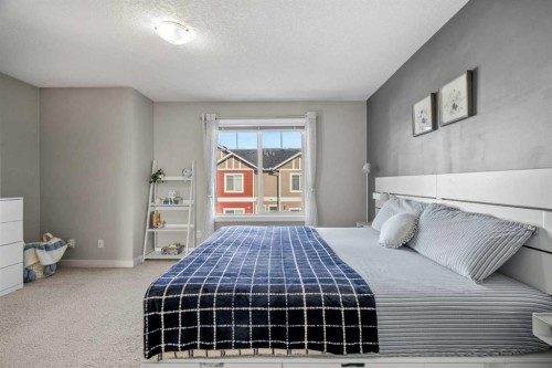 51 Redstone Circle Ne, Calgary, AB - Indoor Photo Showing Bedroom