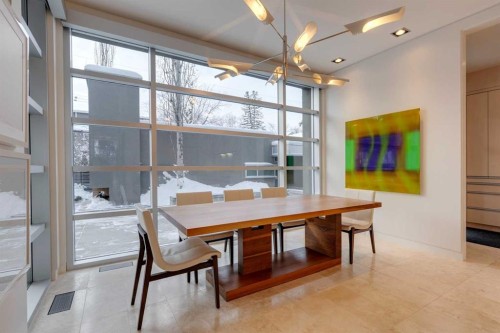 3033 1 Street Sw, Calgary, AB - Indoor Photo Showing Dining Room