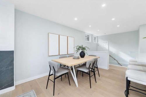 328 Cantrell Place Sw, Calgary, AB - Indoor Photo Showing Dining Room
