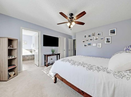 788 New Brighton Drive Se, Calgary, AB - Indoor Photo Showing Bedroom