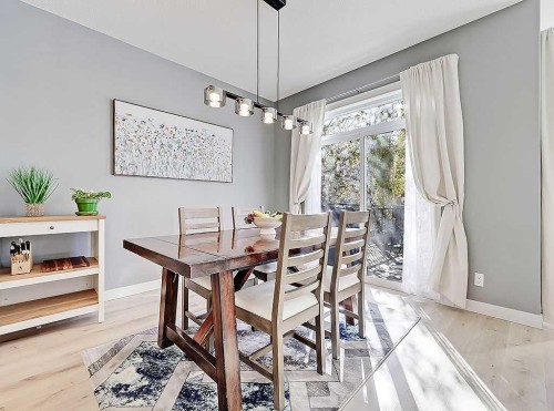 788 New Brighton Drive Se, Calgary, AB - Indoor Photo Showing Dining Room