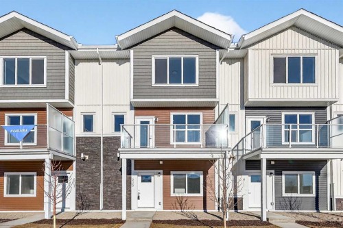 609-132 Red Embers Link Ne, Calgary, AB - Outdoor With Balcony With Facade