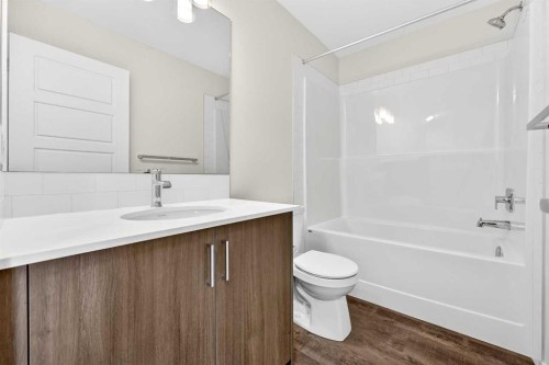 92 Creekside Drive Sw, Calgary, AB - Indoor Photo Showing Bathroom
