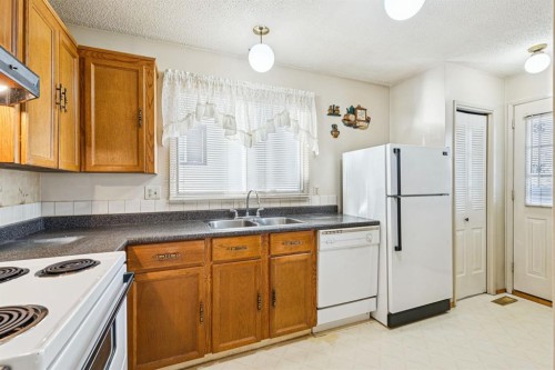 4104 13 Avenue Ne, Calgary, AB - Indoor Photo Showing Kitchen With Double Sink