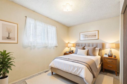 4104 13 Avenue Ne, Calgary, AB - Indoor Photo Showing Bedroom