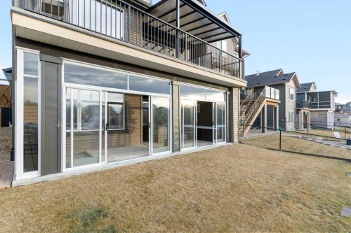67 Fireside Terrace, Cochrane, AB - Outdoor With Deck Patio Veranda With Exterior