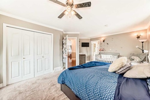 6216 Douglas Place, Olds, AB - Indoor Photo Showing Bedroom
