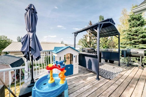 6216 Douglas Place, Olds, AB - Outdoor With Deck Patio Veranda With Exterior