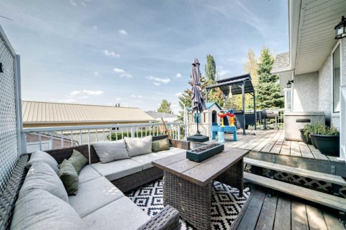 6216 Douglas Place, Olds, AB - Outdoor With Deck Patio Veranda With Exterior