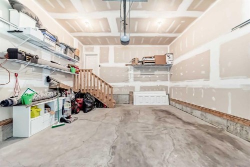 165 Savanna Passage Ne, Calgary, AB - Indoor Photo Showing Garage