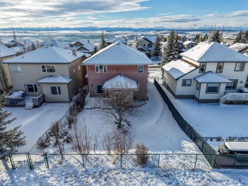 187 Gleneagles View, Cochrane, AB - Outdoor With Deck Patio Veranda