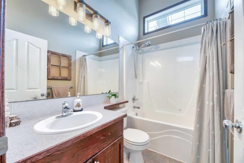 102 Parklane Drive, Strathmore, AB - Indoor Photo Showing Bathroom