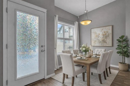 106 Ranch Ridge Meadow, Strathmore, AB - Indoor Photo Showing Dining Room