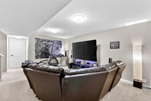 90 Walden Crescent Se, Calgary, AB - Indoor Photo Showing Living Room