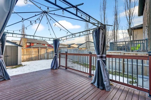 90 Walden Crescent Se, Calgary, AB - Outdoor With Deck Patio Veranda With Exterior