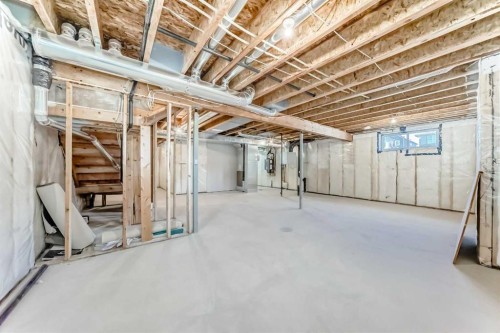 63 Creekside Path Sw, Calgary, AB - Indoor Photo Showing Basement