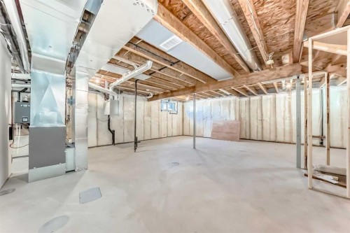 63 Creekside Path Sw, Calgary, AB - Indoor Photo Showing Basement