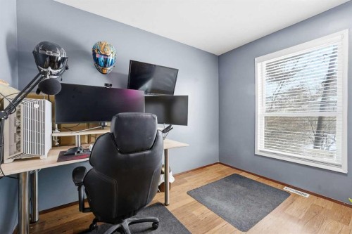 1429 Big Springs Way Se, Airdrie, AB - Indoor Photo Showing Office