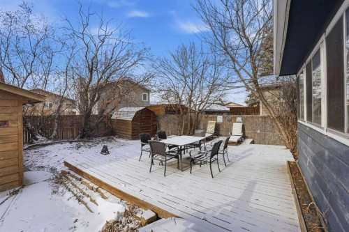 1429 Big Springs Way Se, Airdrie, AB - Outdoor With Deck Patio Veranda