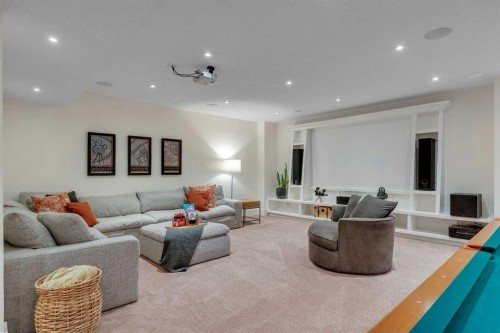 5852 Bowwater Crescent Nw, Calgary, AB - Indoor Photo Showing Living Room