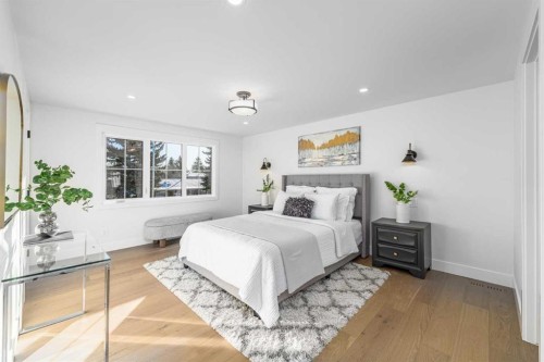 1152 Lake Sundance Crescent Se, Calgary, AB - Indoor Photo Showing Bedroom