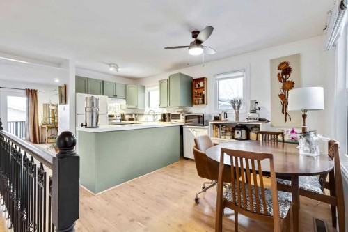 411 Mountain View Place, Longview, AB - Indoor Photo Showing Dining Room
