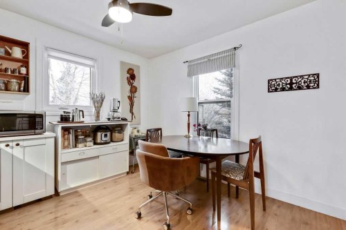 411 Mountain View Place, Longview, AB - Indoor Photo Showing Dining Room