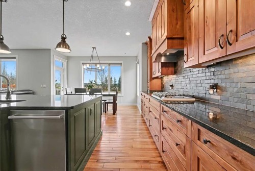 39 Elgin Estates Green Se, Calgary, AB - Indoor Photo Showing Kitchen With Upgraded Kitchen