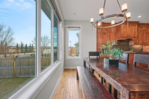 39 Elgin Estates Green Se, Calgary, AB - Indoor Photo Showing Dining Room