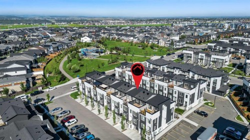 107-474 Seton Circle Se, Calgary, AB - Outdoor With View