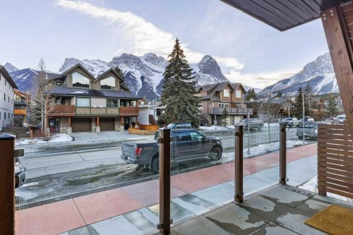 111-810 7Th Street, Canmore, AB - Outdoor With Balcony