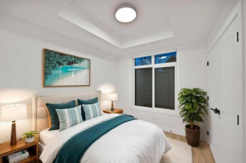 572 Seton Circle, Calgary, AB - Indoor Photo Showing Bedroom