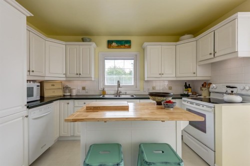 817 17 Avenue Se, Calgary, AB - Indoor Photo Showing Kitchen With Double Sink