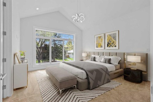 430 33 Avenue Nw, Calgary, AB - Indoor Photo Showing Bedroom
