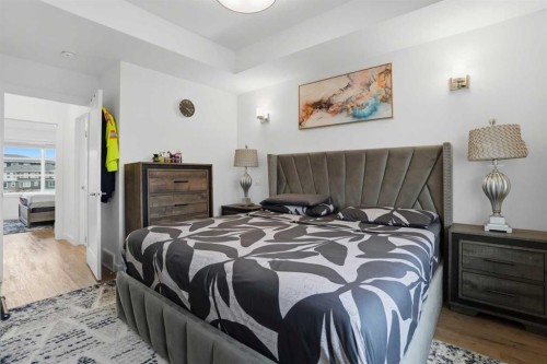 1231 Cornerstone Street Ne, Calgary, AB - Indoor Photo Showing Bedroom