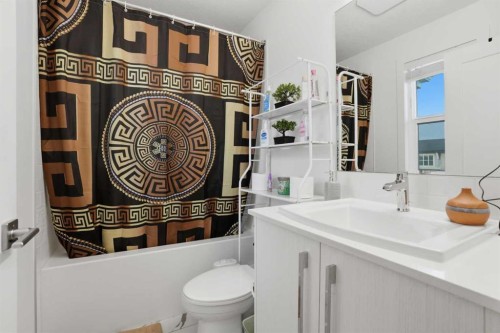 1231 Cornerstone Street Ne, Calgary, AB - Indoor Photo Showing Bathroom