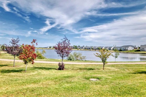 102-1005A Westmount Drive, Strathmore, AB - Outdoor With Body Of Water With View