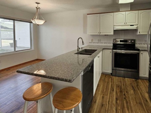 112 Harvest Oak Circle Ne, Calgary, AB - Indoor Photo Showing Kitchen With Double Sink With Upgraded Kitchen